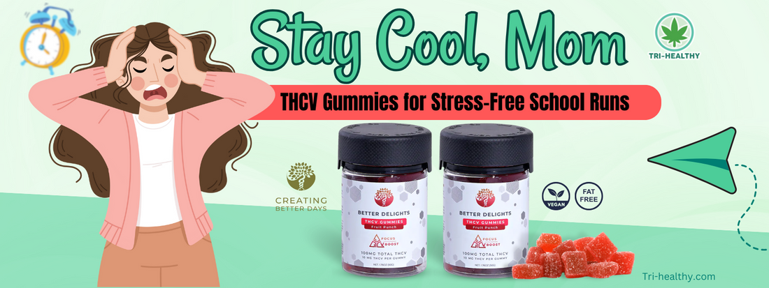 THCV Gummies for Focus and Calm: A Must-Have for Busy Moms