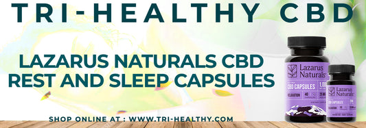 S1E63 Lazarus Naturals CBD Rest and Sleep Capsules