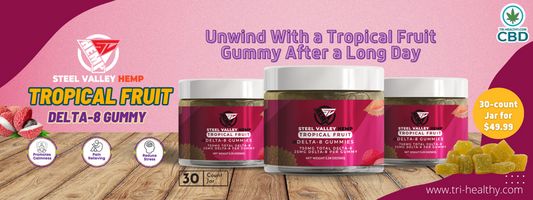 Unwind With a Tropical Fruit Gummy After a Long Day