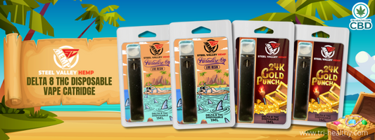 Unleash the Golden Paradise: Steel Valley Hemp's New Hybrid Vapes