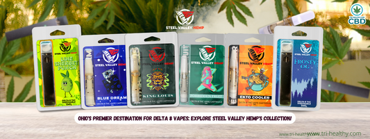 Ohio's Premier Destination for Delta 8 Vapes: Explore Steel Valley Hemp's Collection!