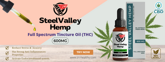 Steel Valley Hemp Full Spectrum 600mg CBD Oil
