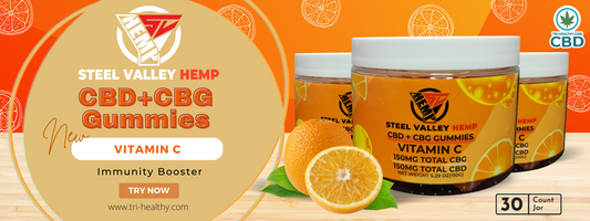 Steel Valley Hemp Vitamin C, CBG, Morning Gummies are Here