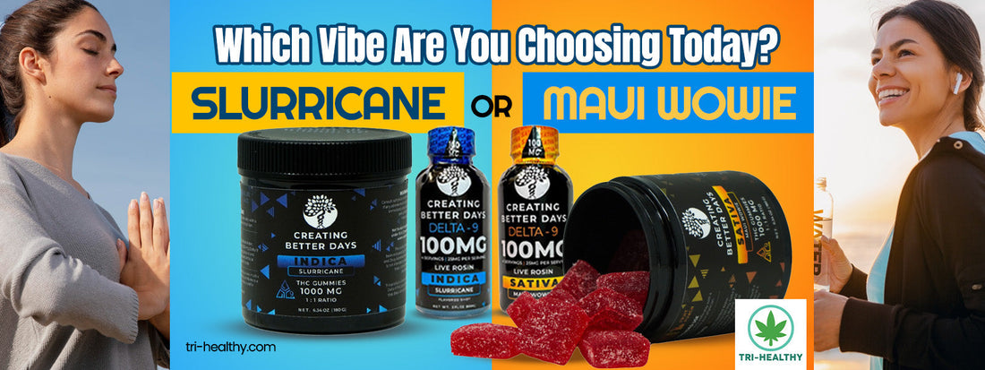 Slurricane or Maui Wowie? These CBDays Delta-9 Gummies & Shots Are Turning Heads and Melting Stress