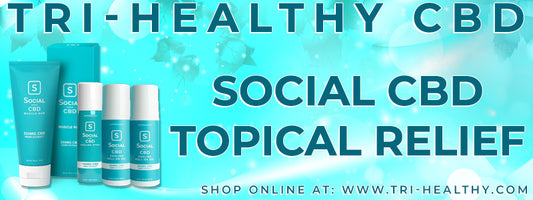 Social CBD Muscle Rub, Spray, and Roll on for Topical Relief