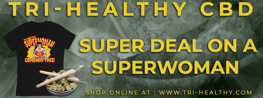 Super Deal on a Super Women THC Pre-Roll and Shirt