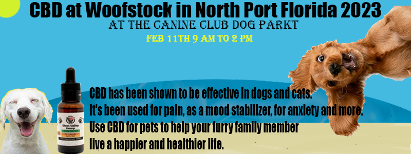 CBD at Woofstock in North Port Florida 2023