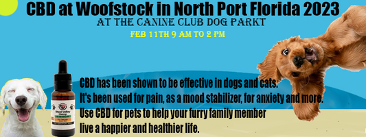CBD at Woofstock in North Port Florida 2023