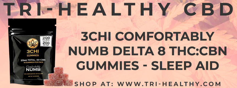 S1E106 3Chi Comfortably Numb Delta 8 THC:CBN Gummies - Sleep Aid