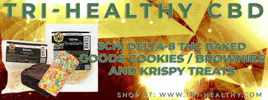 S1E202 3Chi Delta-8 THC Baked Goods Cookies / Brownies / Krispy Treats