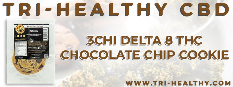 S1E64 3Chi Delta 8 THC Chocolate Chip Cookie