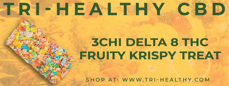 S1E110 3Chi Delta 8 THC Fruity Krispy Treat Review