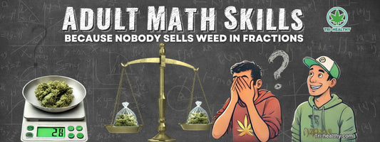 Adult Math Skills: Because Nobody Sells Weed in Fractions