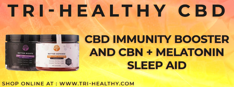 CBD Immunity Booster and CBN + Melatonin Sleep Aid