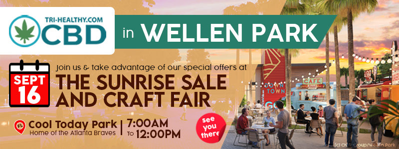 CBD in Wellen Park at The Sunrise Sale and Craft Fair