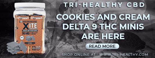 Cookies and Cream Delta 9 THC Minis are here