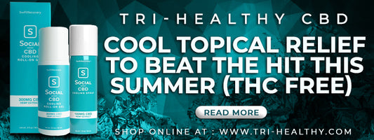 Cool Topical Relief to Beat the Hit This Summer (THC FREE)