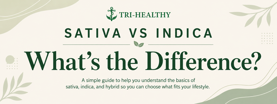 Sativa vs Indica: What's the Difference?