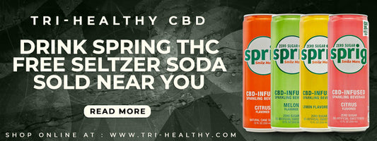 Drink Spring THC Free Seltzer Soda Sold Near You