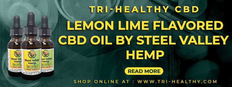 Lemon Lime Flavored CBD Oil by Steel Valley Hemp