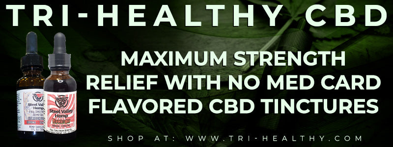 Maximum Strength Relief with No Med Card - Flavored CBD Tinctures