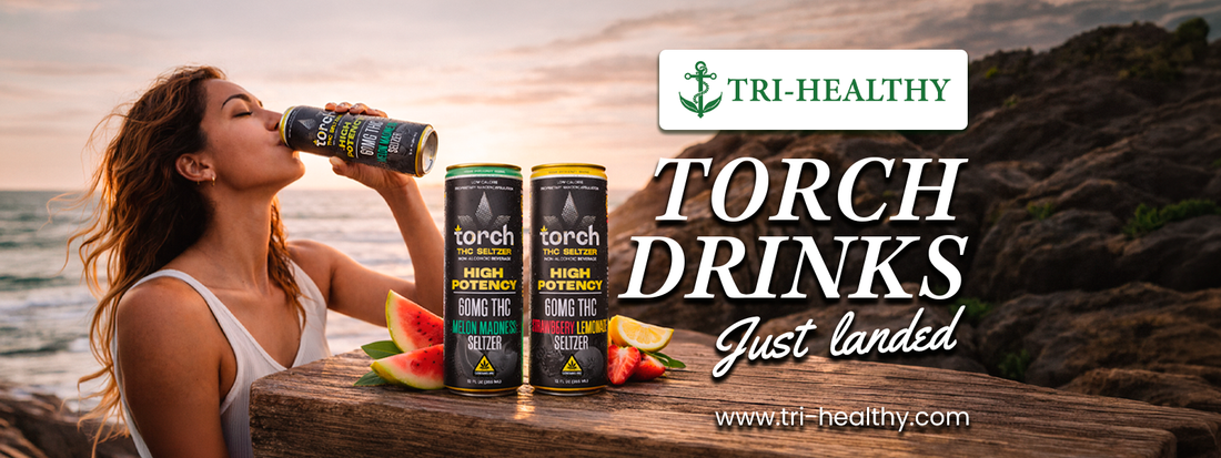 Torch Drinks available now at Tri-healthy