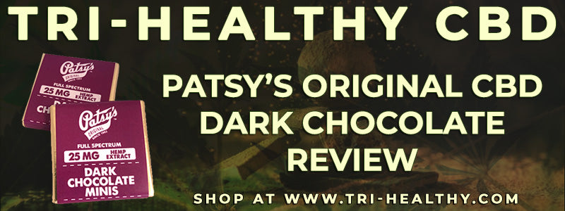 S1E199 Patsy’s Original CBD Dark Chocolate Review