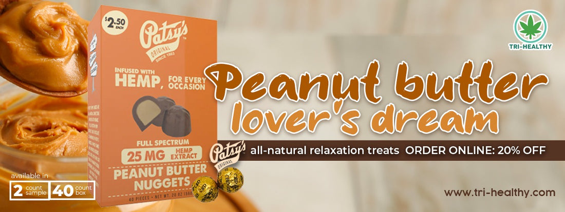Peanut Butter Lover's Dream: Patsy’s All-Natural Relaxation Treats