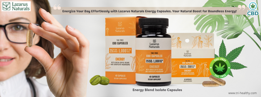 Energize Your Day Effortlessly with Lazarus Naturals Energy