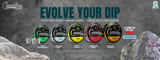 Pocket-Sized Serenity: Cannadip Pouches – Your On-the-Go Stress Reliever