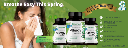 Breathe Easy This Spring With Our Emerald Labs Allergy Capsules