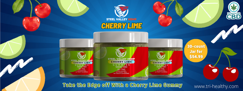 Take the Edge off With a Cherry Lime Gummy