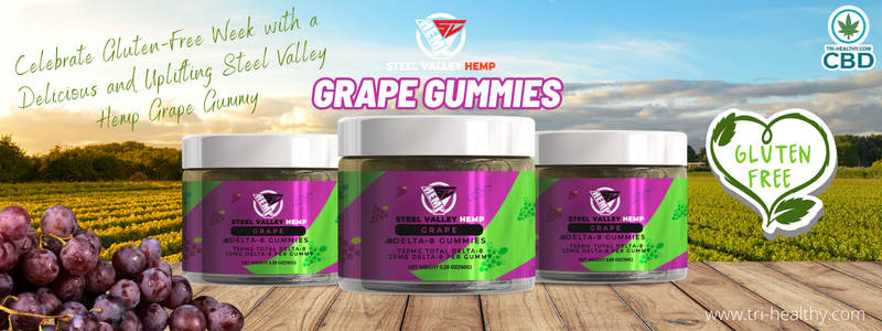 Celebrate Gluten-Free Week with a Delicious and Uplifting Steel Valley Hemp Grape Gummy
