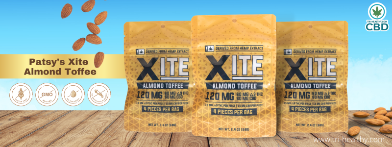 Discover the Irresistible Blend of Flavor and Euphoria: Patsy's Xite Almond Toffee