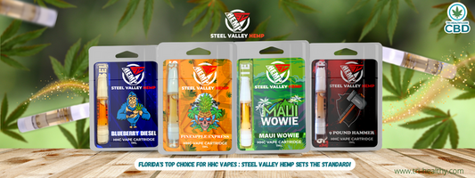 Florida's Top Choice for HHC Vapes: Steel Valley Hemp Sets the Standard!