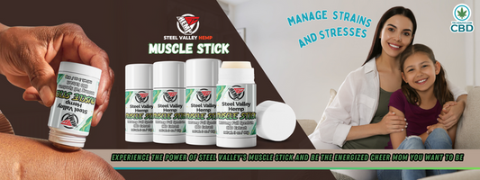 Experience the Power of Steel Valley's Muscle Stick and Be the Energized Cheer Mom You Want to Be