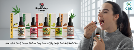 Mom's Best Friend: Flavored Tinctures Bring Peace and Joy Amidst Back-to-School Chaos!