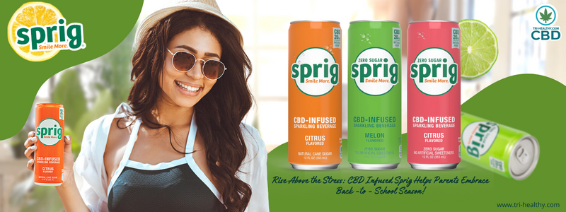 Rise Above the Stress: CBD Infused Sprig Helps Parents Embrace Back-to-School Season!
