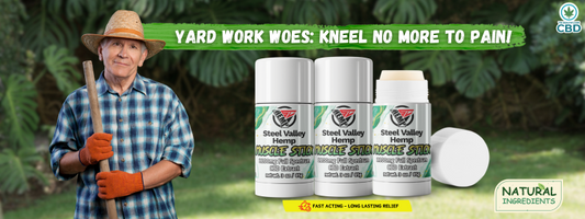 Yard Work Woes: Kneel No More to Pain! Get Back to Your Garden with Our Revolutionary Muscle Stick Relief