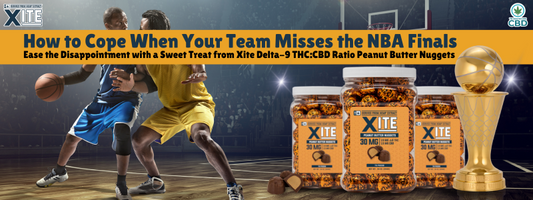 Bouncing Back: How to Cope When Your Team Misses the NBA Finals - Ease the Disappointment with a Sweet Treat from Xite Delta-9 THC:CBD Ratio Peanut Butter Nuggets