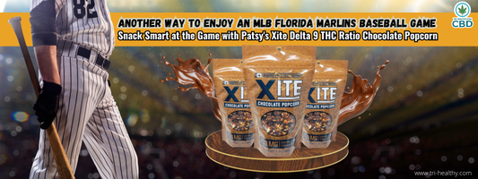 Snack Smart at the Game with Patsy's Xite Delta 9 THC Ratio Chocolate Popcorn