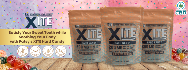 Satisfy Your Sweet Tooth while Soothing Your Body with Patsy's XITE Hard Candy