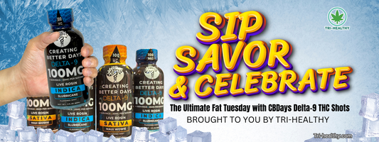 Sip, Savor & Celebrate: The Ultimate Fat Tuesday with CBDays Delta-9 THC Shots