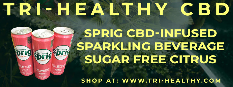 S1E117 Sprig CBD-Infused Sparkling Beverage Sugar Free Citrus Review