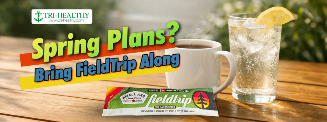 FieldTrip drink mix with coffee and lemon soda for spring plans