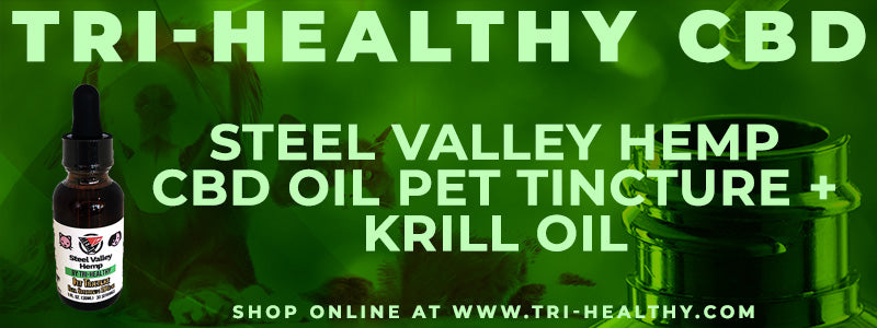 S1E127 Steel Valley Hemp CBD Oil Pet Tincture + Krill Oil