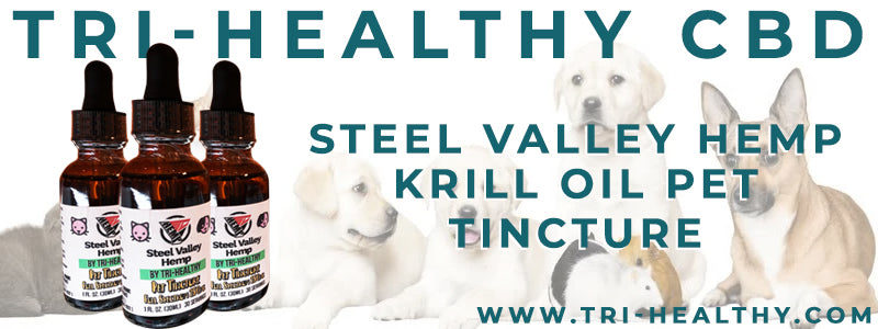 S1E83 Steel Valley Hemp Krill CBD Oil Pet Tincture