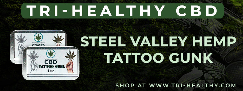 S1E182 Steel Valley Hemp Tattoo Gunk Review