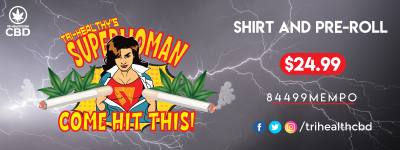Superwoman Apparel and Delta 8 THC Pre-Roll Promotion