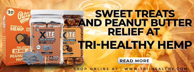 Sweet Treats and Peanut Butter Relief at Tri-Healthy Hemp